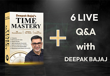 Time Mastery -  English + 6 Q and A with Deepak Bajaj